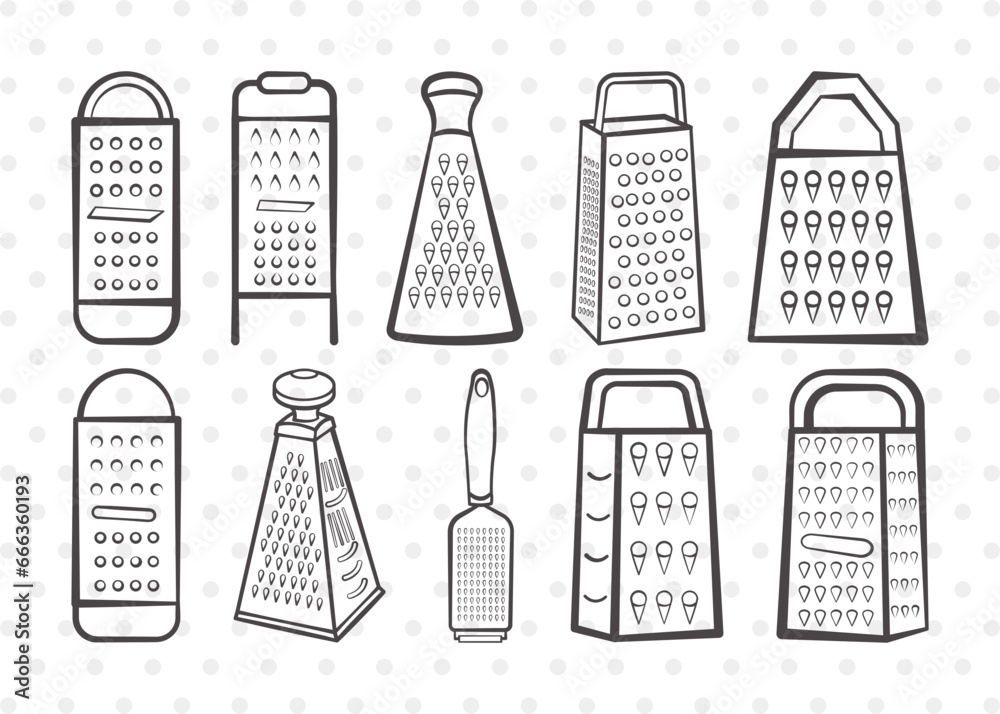 Grater Clipart SVG Cut File Kitchen Svg Cooking Svg Cheese Grater