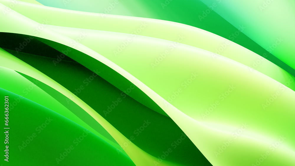 Abstract Colorful Background 3D wave style, Modern 3D wallpaper, Wave background 3d render.