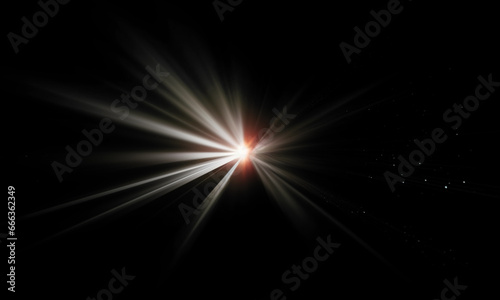 Light effect ray shining sun bright flash Special lens flare 