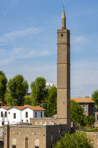 Turkey's Diyarbakir province. Hz. Süleyman mosque. It has preserved its historical structure for centuries. It is one of the important mosques in Islamic history. photo