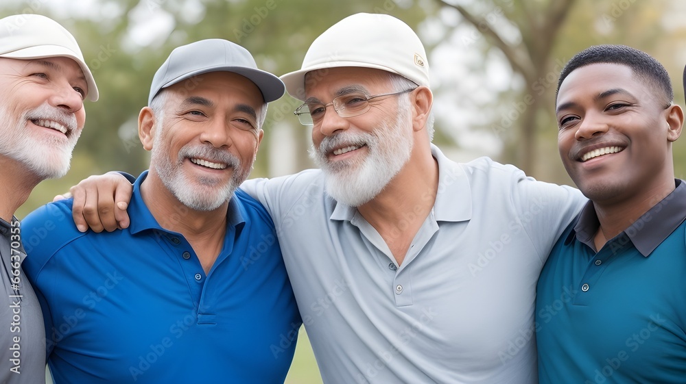 Obraz premium Men of Impact: Inspiring Stories and Moments 