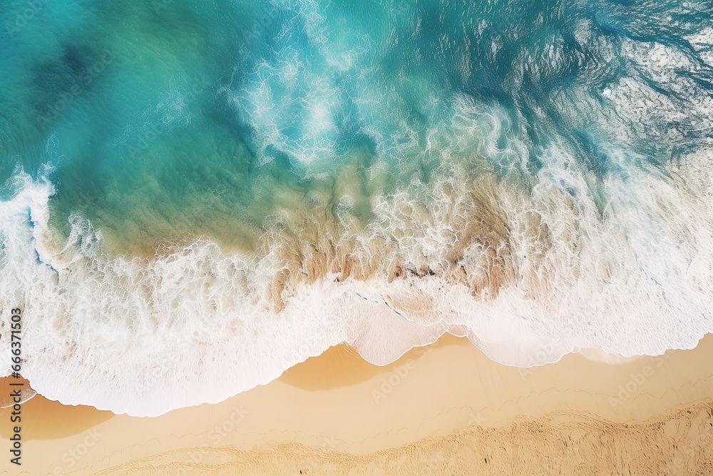 Aerial View Beach Photo: Captivating Beach Coastline Scenery