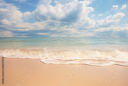 Soft Sand Beach Photo  Captivating Beachscape with Serene Sands