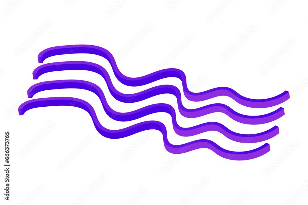 Sample 3d wave shape Icon and gradient color background image Sample 3d wave shape Icon and gradient color background image