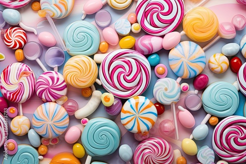 Candy Wallpaper Close Up: Vibrant and Sweet Treats in Exquisite Detail
