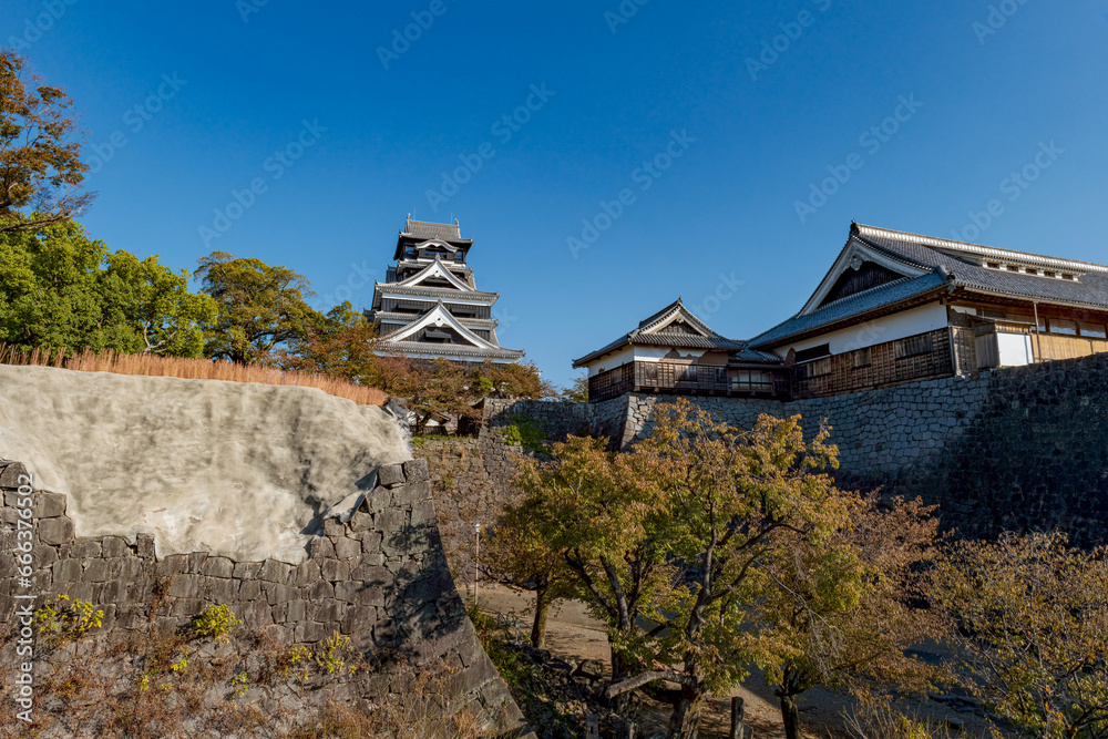 熊本城秋景色