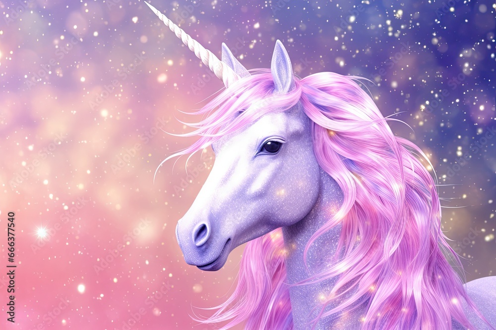 Glitter Unicorn Wallpaper: Grainy Blurred Gradient Background for ...