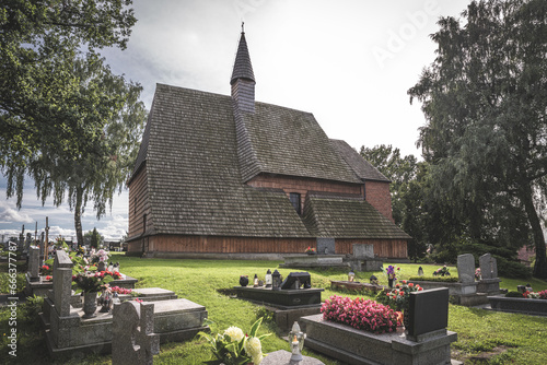 drewniany kościół na Śląsku w Kamieńcu, Polska