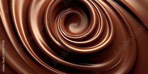 Abstract liquid chocolate background stock illustration