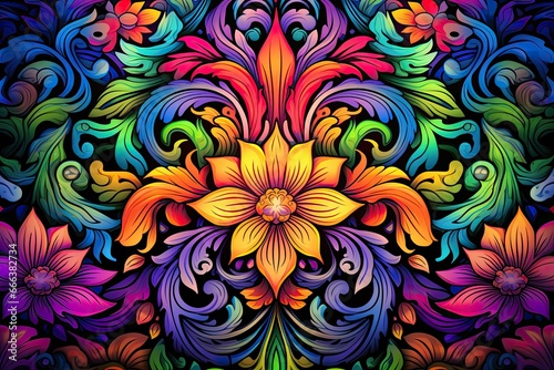 Psychedelic Wallpaper: Vibrant Background Designs for Optimal Wallpaper Experience