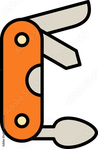 Swiss army knife icon
