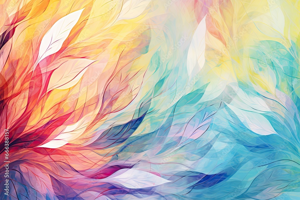 Spring Wallpaper: Abstract Art Background with Vibrant Colors for a Refreshing Look Spring Wallpaper: Abstract Art Background with Vibrant Colors for a Refreshing Look