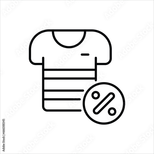 Sales  icon islolate white background vector stock illustration. photo