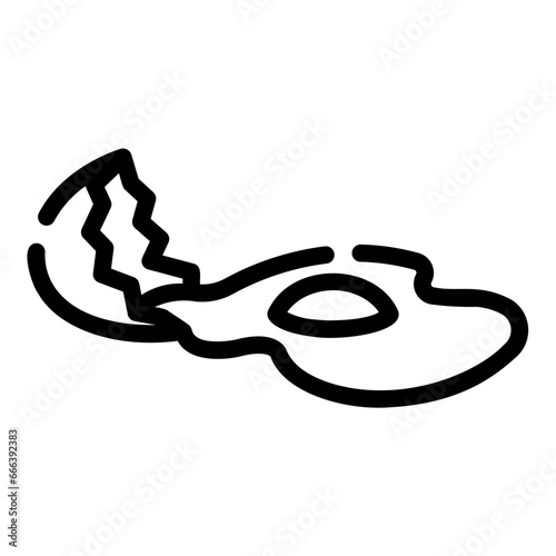 egg Line Icon