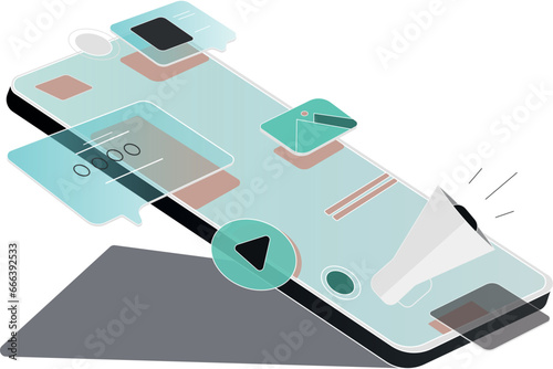 A cellular gadget with functions and capabilities