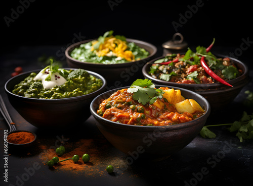 Deliciously Vibrant Bowls of Indian Cuisine