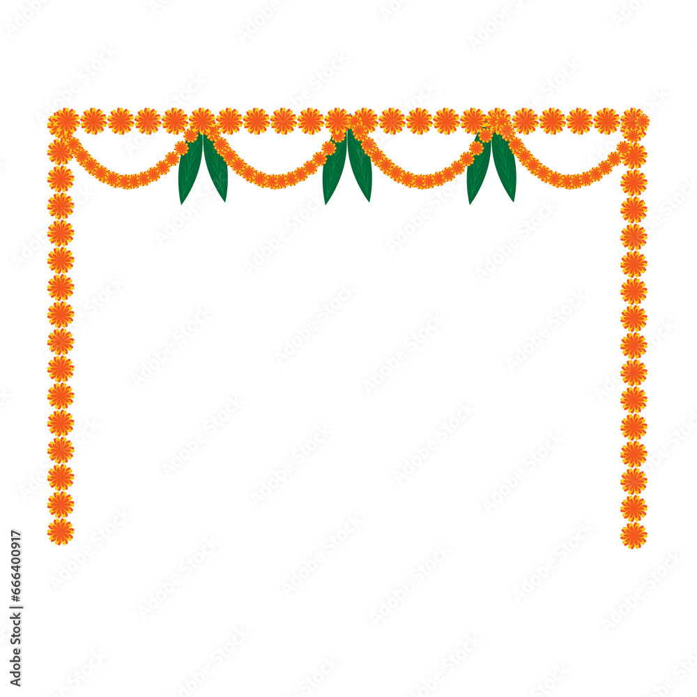 simple and creative gate toran design for designing social media post