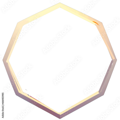 六角形フレーム43　generative ai,