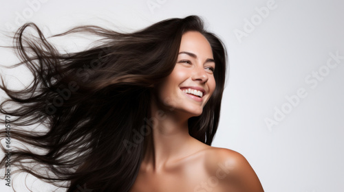 Hair advertising images 
