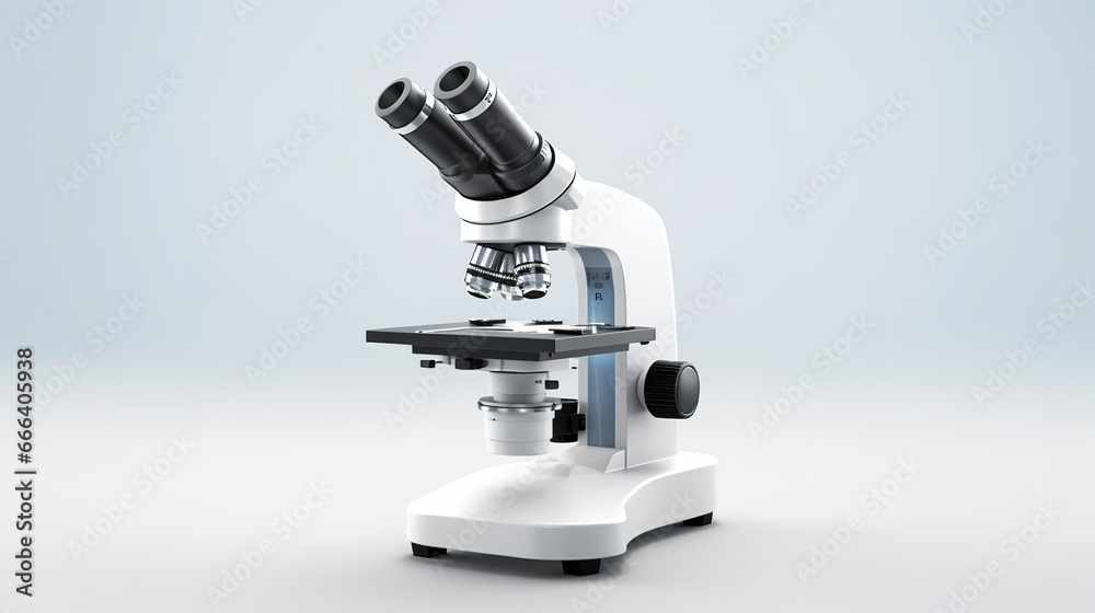 Microscope Isolated on the White Background
Microscope Isolated on the White Background