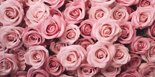 Romantic Elegance: Pink Rose Bouquets for the Bride, Enchanting Pink Rose Deco