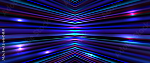 Abstract gradient laser beam background of blue and purple tone. Vector Illustration. Use as wallpaper, background, backdrop, website. Futuristic technology concept