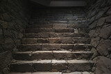 熊本城 小天守地階の石階段