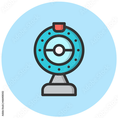 Web cam Vector Icon Design Illustration