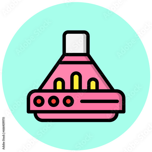 Extractor Vector Icon Design Illustration