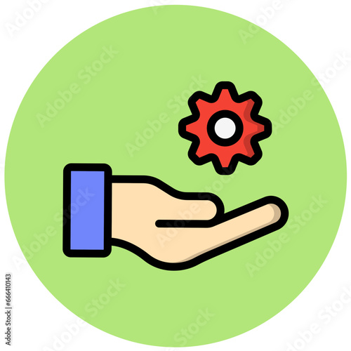 Management Vector Icon Design Illustration