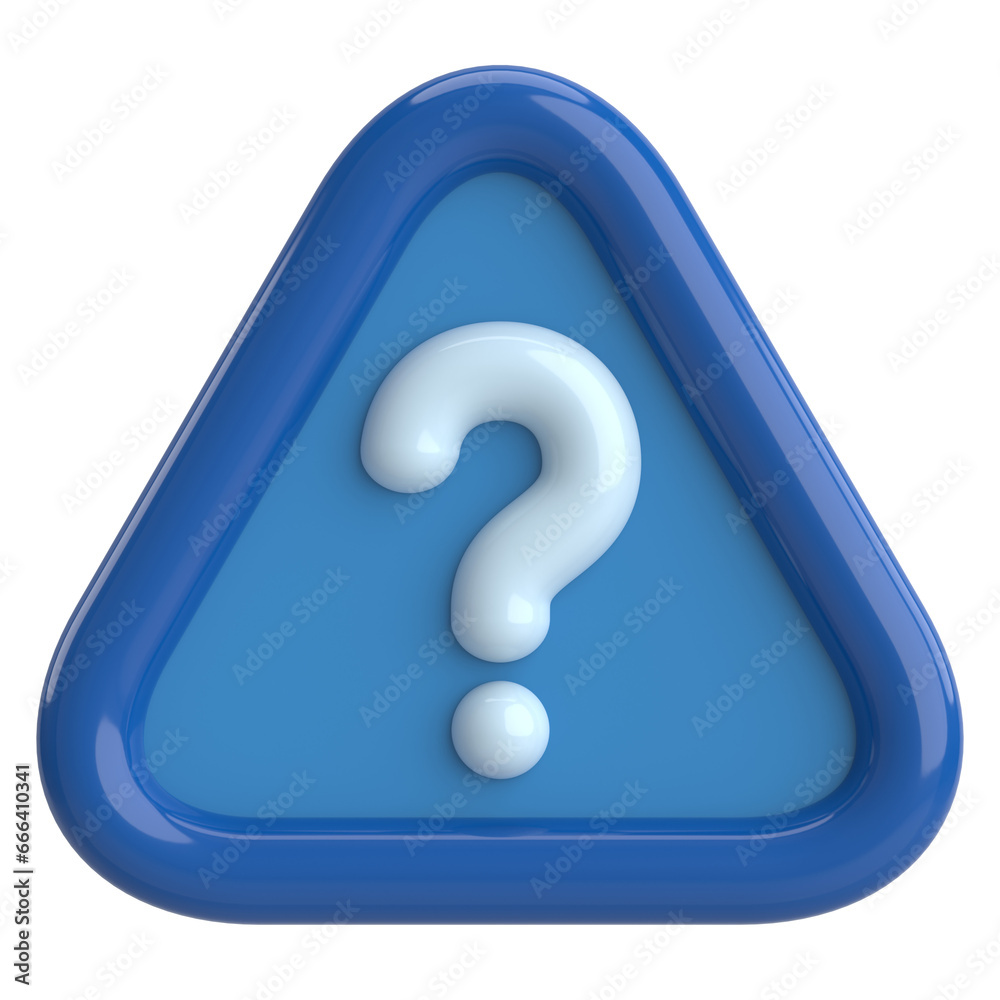 Question mark sign. 3D illustration. Question mark sign. 3D illustration.