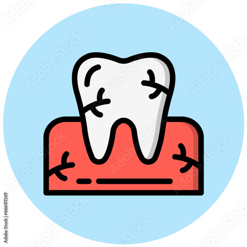 Toothache Vector Icon Design Illustration