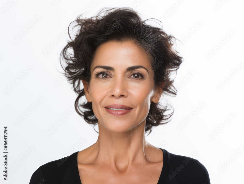    isolated portrait in studio
