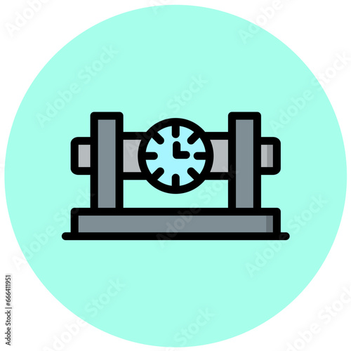 Water Meter Vector Icon Design Illustration