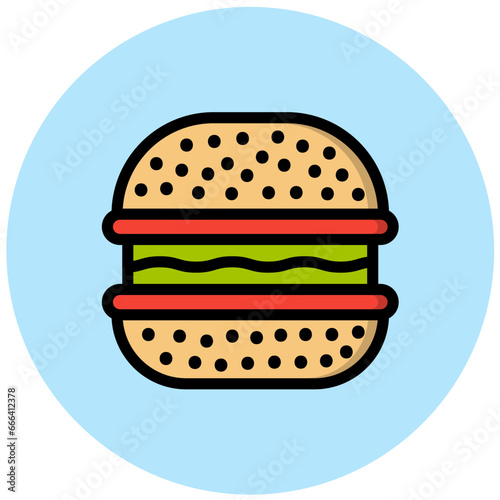 Macaroons Vector Icon Design Illustration