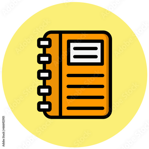 Planner Vector Icon Design Illustration