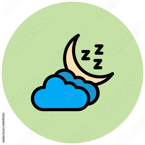 Dream Vector Icon Design Illustration