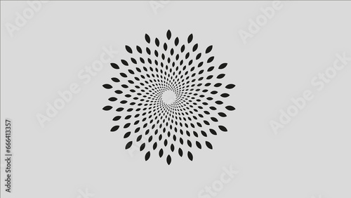 Mandala / spiral Flower design