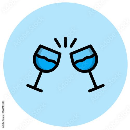 Toast Vector Icon Design Illustration