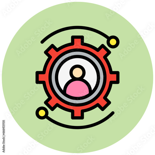 Setting Vector Icon Design Illustration