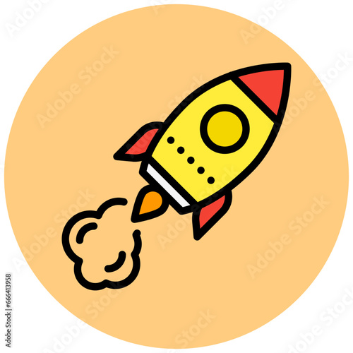 Business Startup Vector Icon Design Illustration