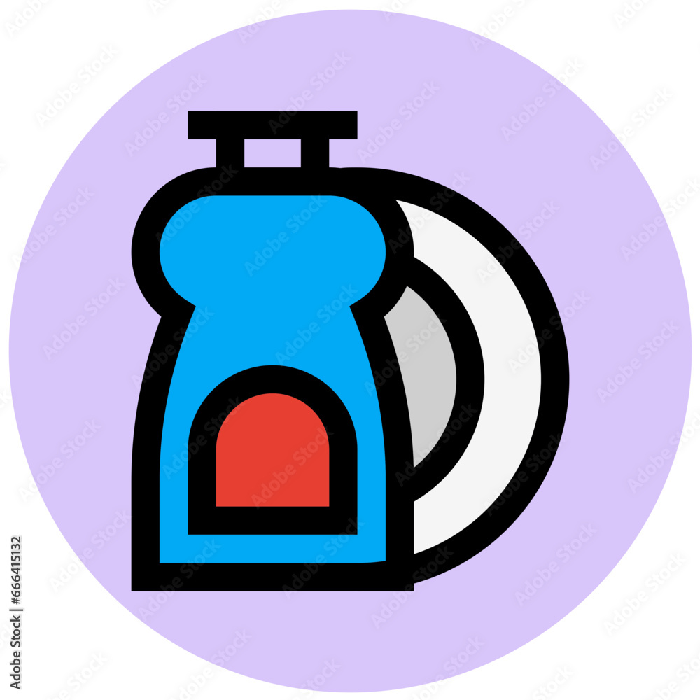 Dish washing Vector Icon Design Illustration Dish washing Vector Icon Design Illustration