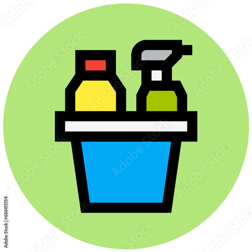 Cleaner Vector Icon Design Illustration