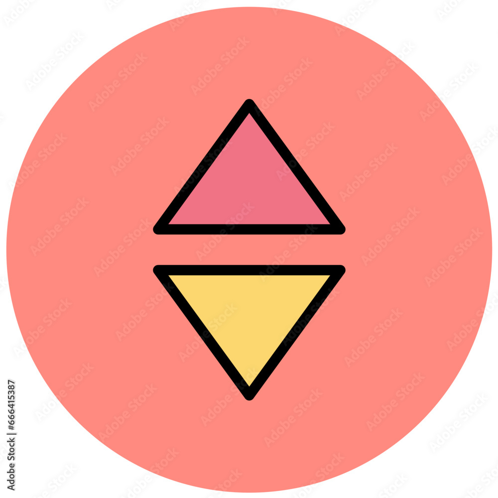 Sort Vector Icon Design Illustration Sort Vector Icon Design Illustration