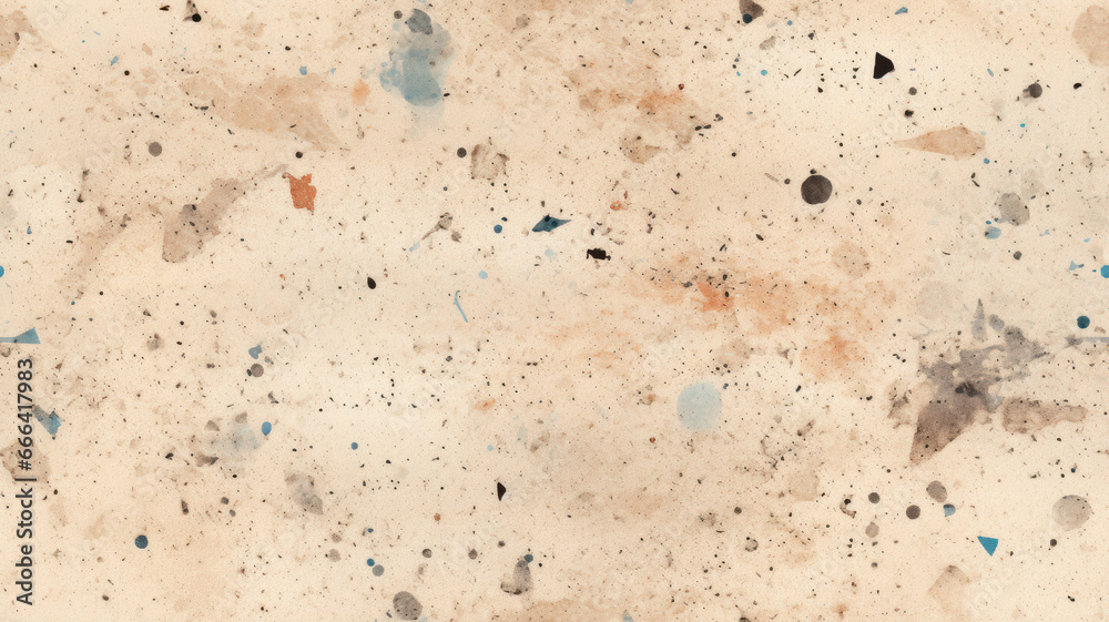 Recycled Paper Particles Seamless Background