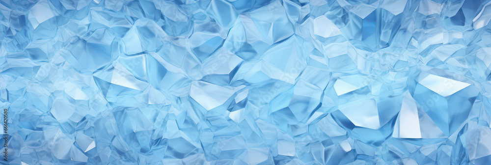 Minimalistic blue ice texture with delicate geometric shapes Minimalistic blue ice texture with delicate geometric shapes