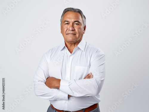 isolated portrait in studio
