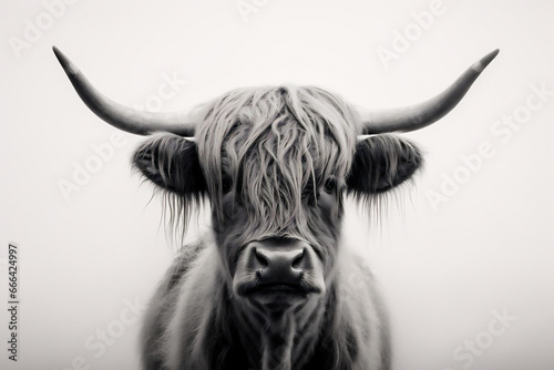 Scotland horn grass cow mammal farming nature animal brown highland