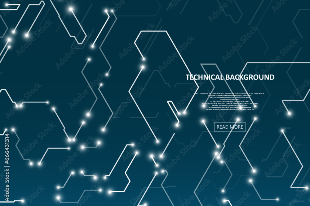Abstract circuit board background.