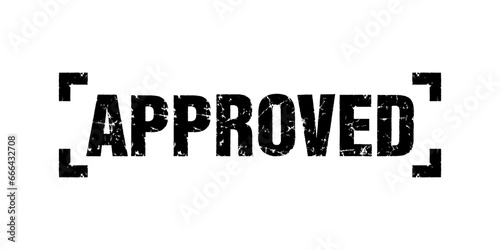 Approved Stamp Design Illustration vector eps format , suitable for your design needs, logo, illustration, animation, etc.